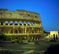The Colosseum in Rome