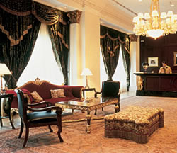 Lobby of Le Meridien Budapest