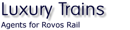 Rovos Rail booking agents