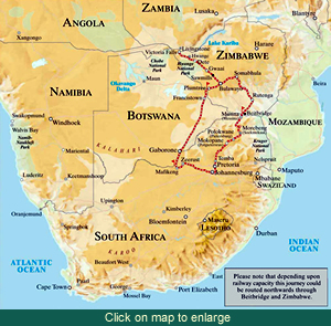 Map of South Africa