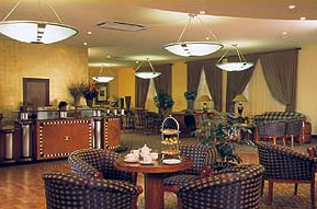 The check-in lounge at Pretoria