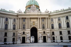 The beautiful Square Michaeleplatz