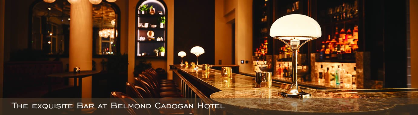 The exquisite Bar at Belmond Cadogan Hotel