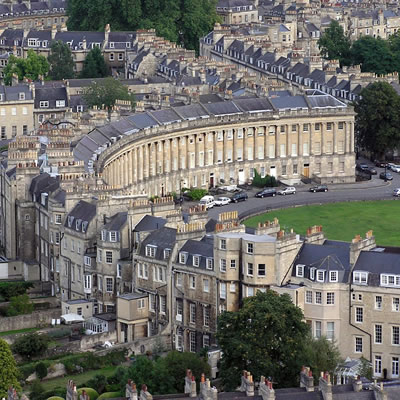 Arriving into Historic Bath on the Belmond British Pullman