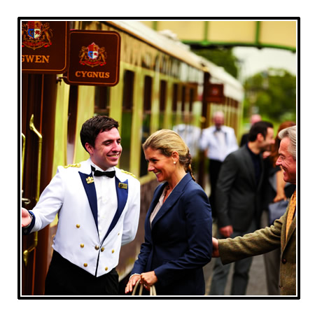 Boarding the Belmond British Pullman