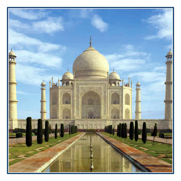 The beautiful Taj Mahal