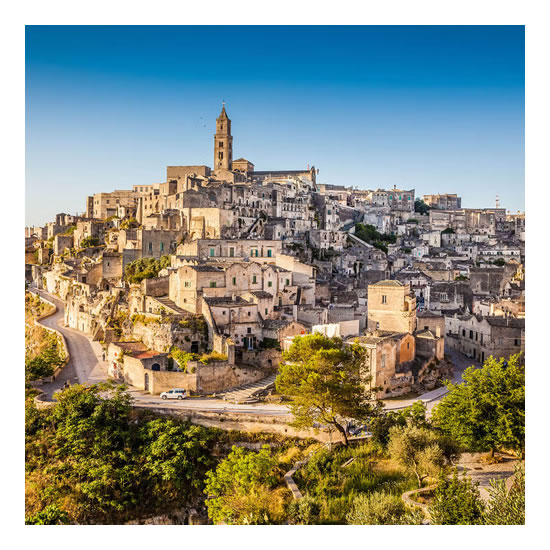 The ancient town of Matera The ancient town of Matera