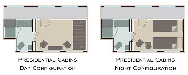Accommodation On Board The Eastern Oriental Express