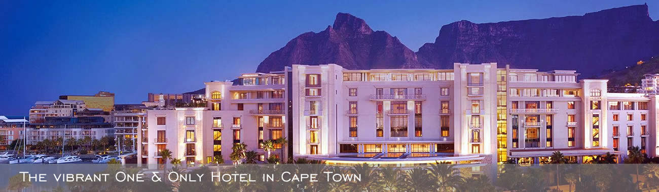 The vibrant One & Only Hotel in Cape Town