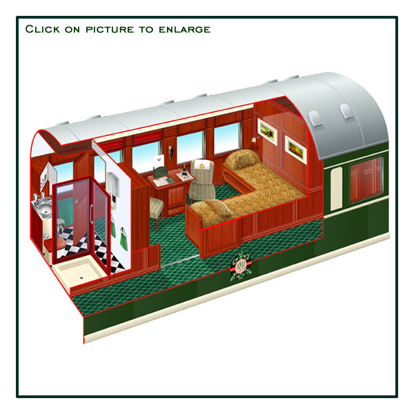 Rovos Rail Deluxe Twin Suite