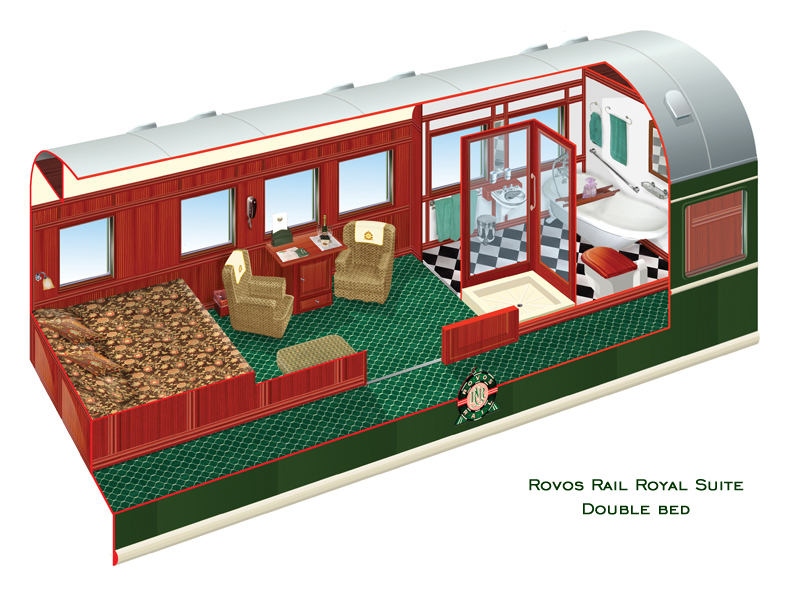 Rovos Rail Royal Suite