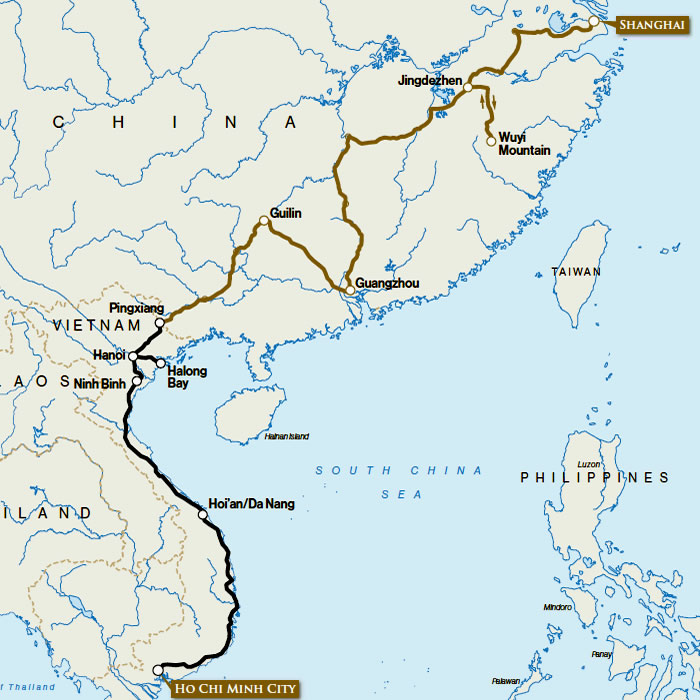Vietnam and China by Luxury Trains