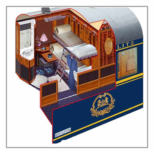 Venice Simplon-Orient-Express Twin Compartment Venice Simplon-Orient-Express Twin Compartment
