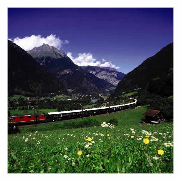 Travel through stunning scenery on the Venice Simplon-Orient-Express